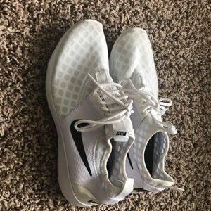 Nike white tennis shoes